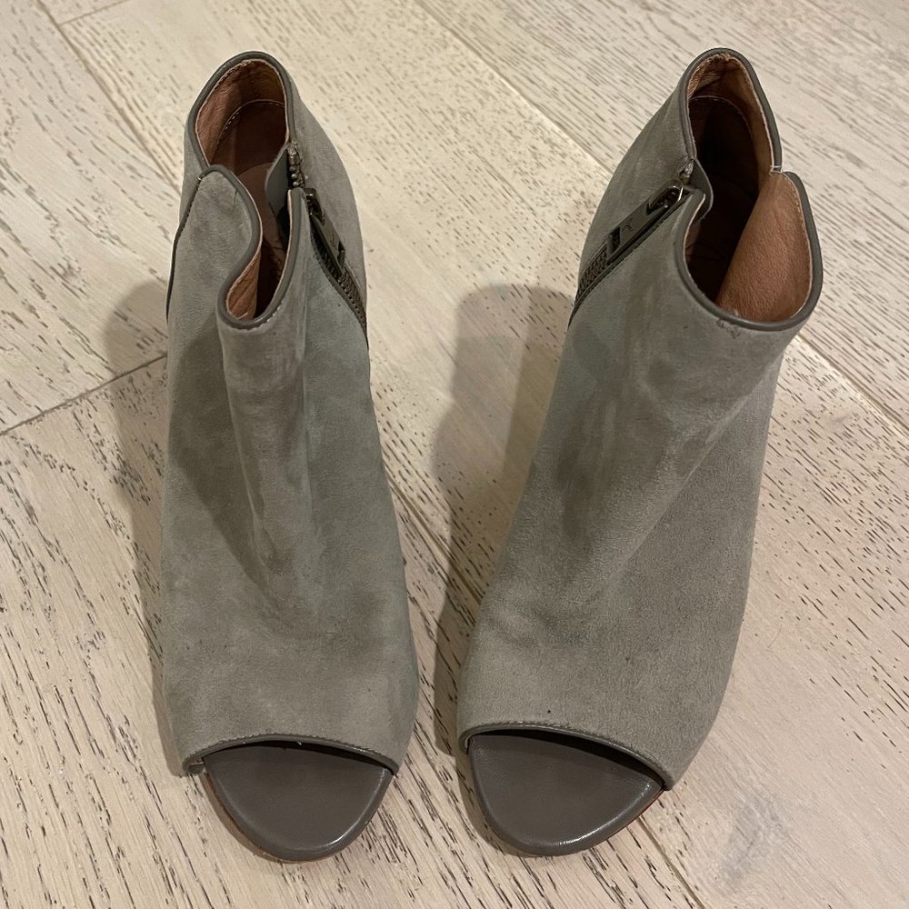 Vince grey booties